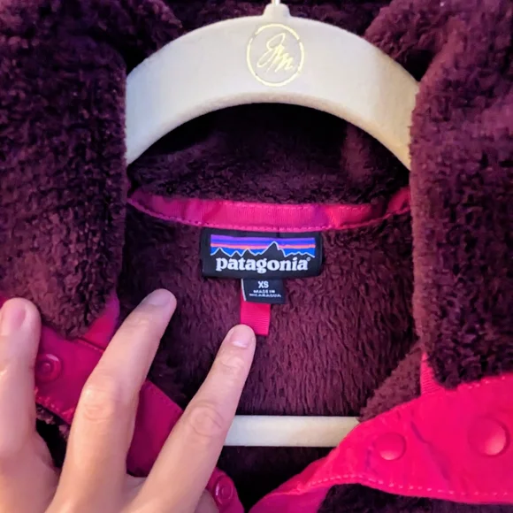 Patagonia Re-Tool Snap-T Pullover Oxblood Red Deep Mahogony XS - Picture 4 of 5